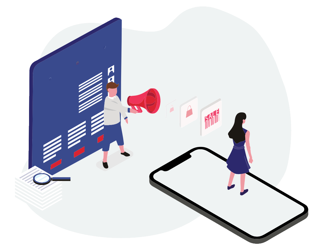 Drive traffic to your website graphic
