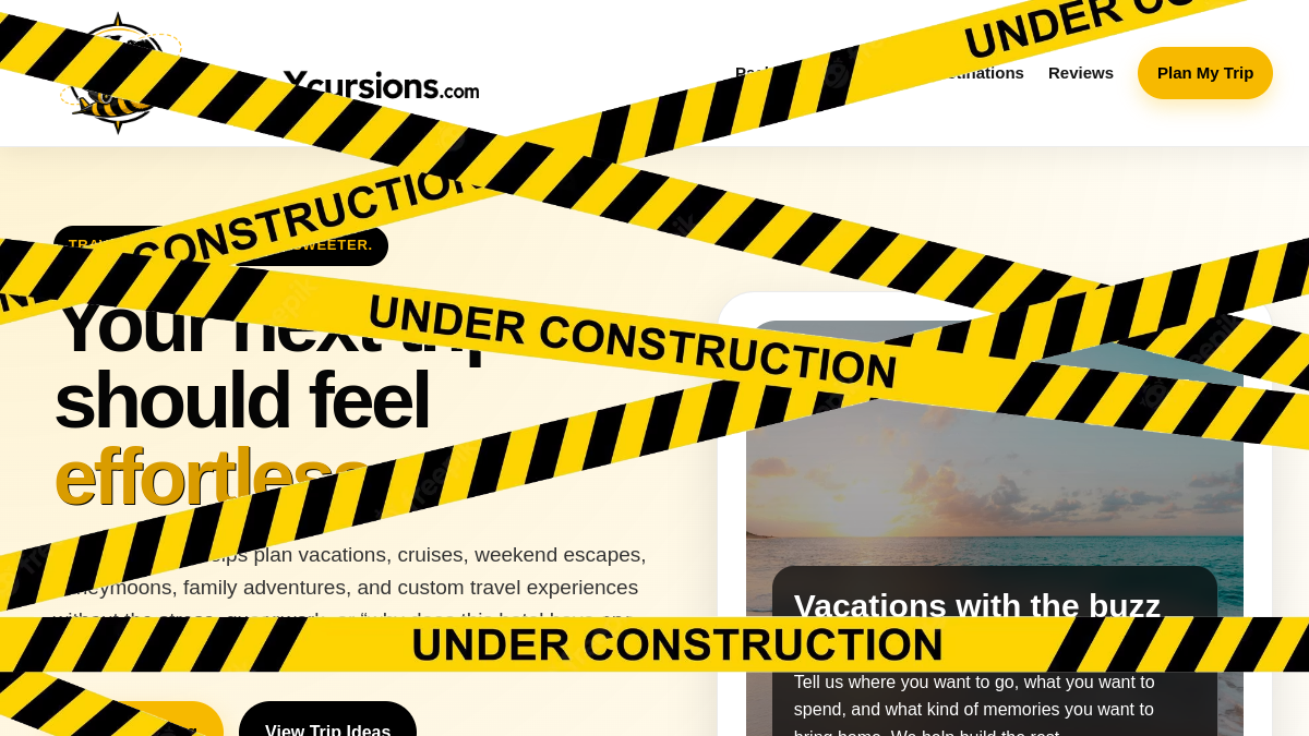 Screenshot of Bee Excursions
